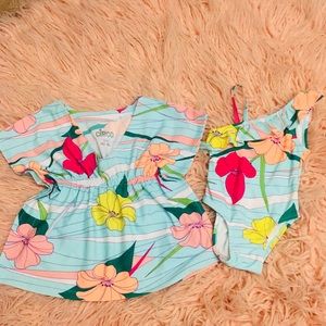 BABY SWIMSUIT / COVER UP SET